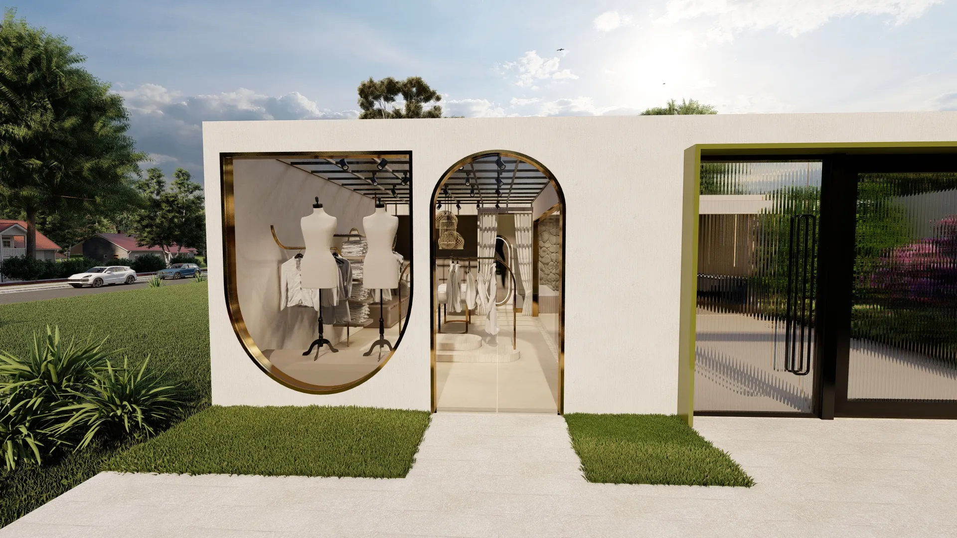 Projeto de arquitetura e design de interiores LOJA LUA - Ana Faria Arquitetura